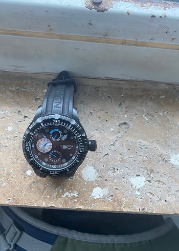 Siyah Minimalist Erkek Biker Kol Saati - Görsel 2