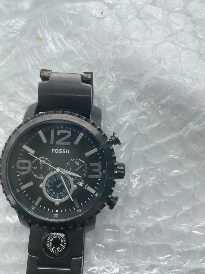 Fossil Siyah Rock Punk Erkek Saati - Görsel 3