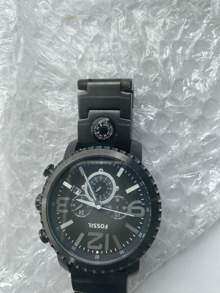 Fossil Siyah Rock Punk Erkek Saati - Görsel 2