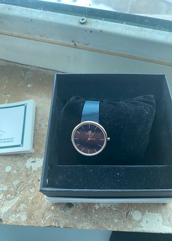 Klasik Siyah Kadın Kol Saati - Görsel 2