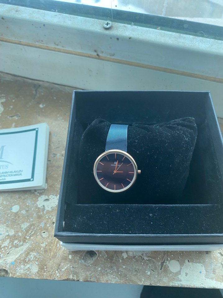 Klasik Siyah Kadın Kol Saati - Görsel 2