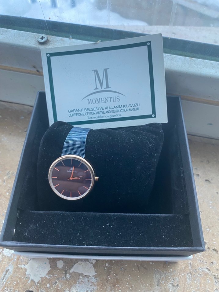 Klasik Siyah Kadın Kol Saati - Görsel 3