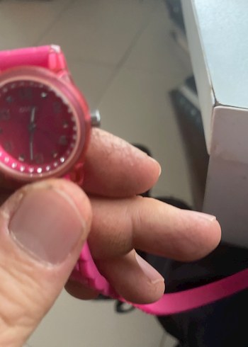 Pembe Minimalist Kadın Kol Saati - Görsel 2