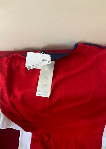 Kırmızı Arsenal Erkek Forma Kısa Kollu - Görsel 4