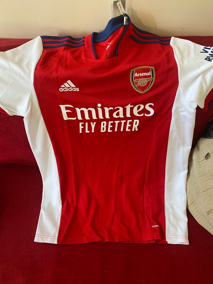 Kırmızı Arsenal Erkek Forma Kısa Kollu - Görsel 2