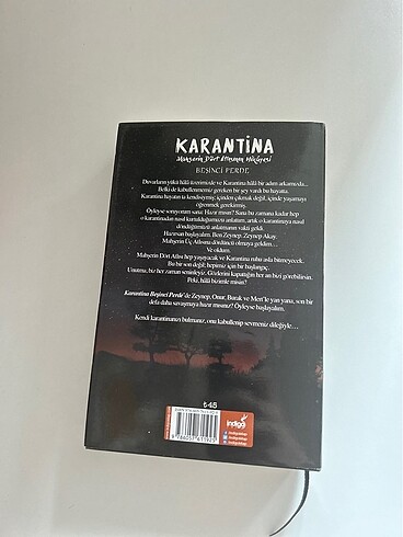 Karantina romanın 5.kitabı