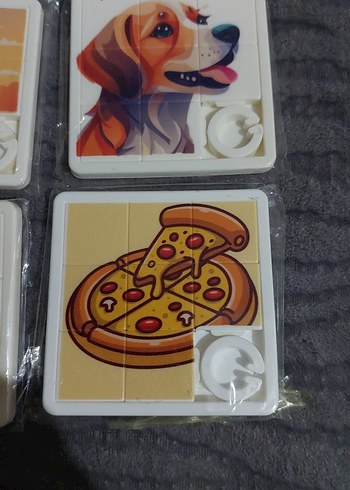  Beden Çocuklar için 4 Parçalı Puzzle Seti