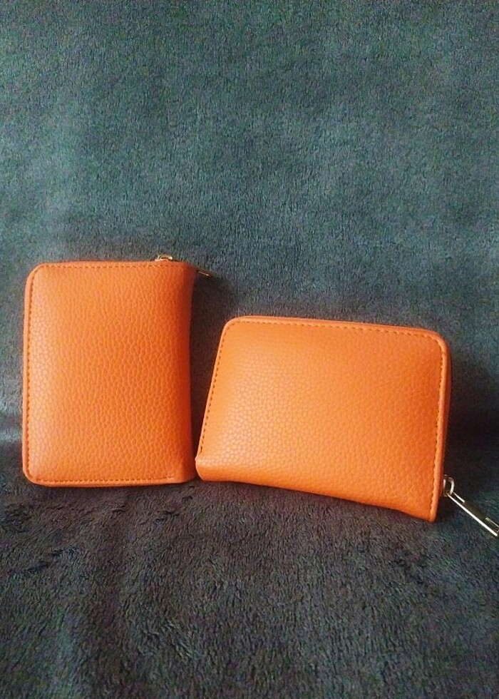 Turuncu Cuzdan 14.5 x 9.5 cm  - Görsel 5