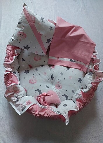 Oyun ve Uyku Minderi (Pembe) - Görsel 9