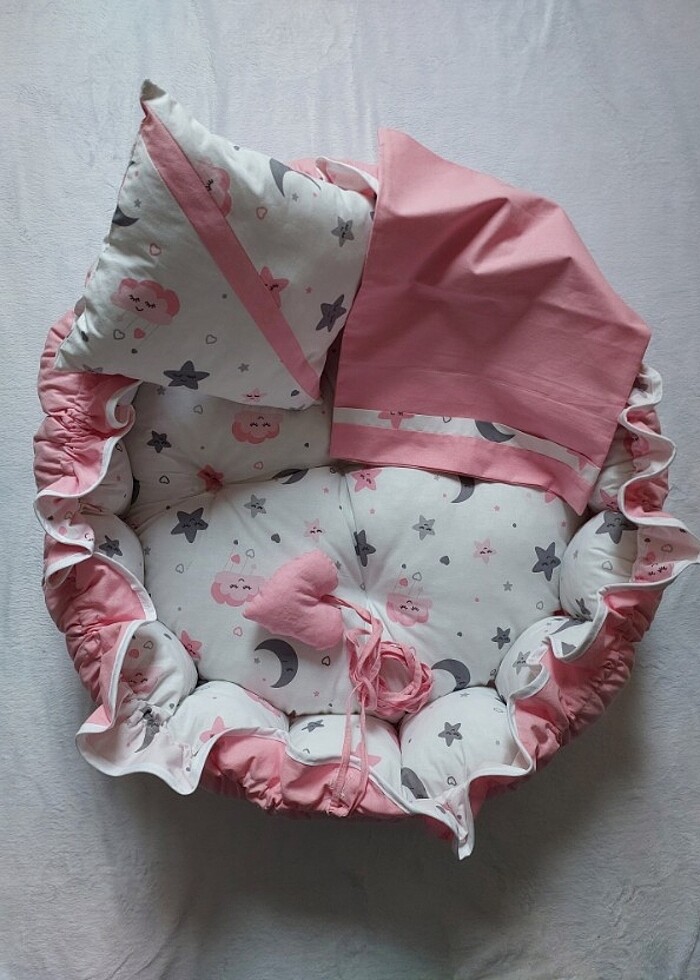 Oyun ve Uyku Minderi (Pembe) - Görsel 4