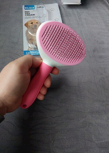 Otomatik Temizlenen Evcil Hayvan Tarağı-Pembe - Görsel 8