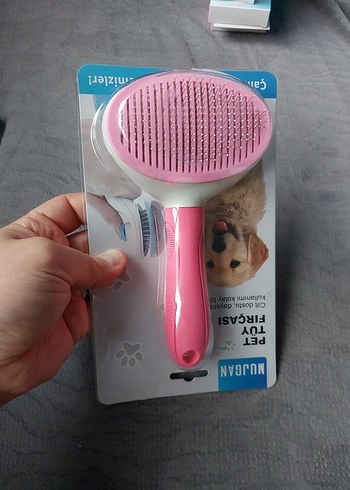 Otomatik Temizlenen Evcil Hayvan Tarağı-Pembe - Görsel 5