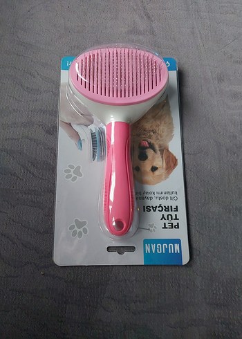 Otomatik Temizlenen Evcil Hayvan Tarağı-Pembe - Görsel 4