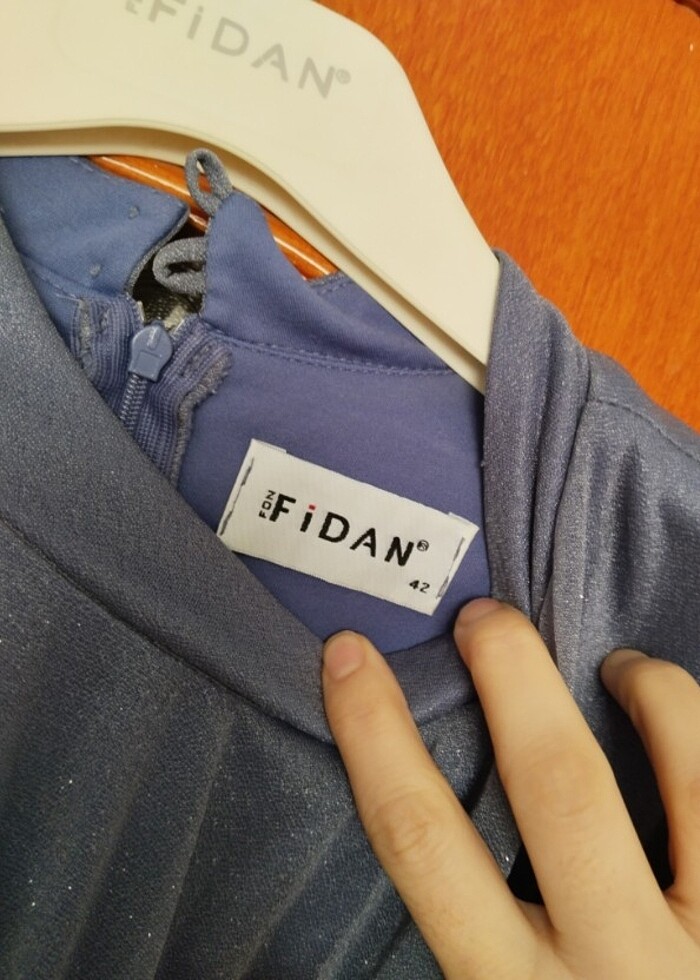 Tesettür abiye elbise - Görsel 4