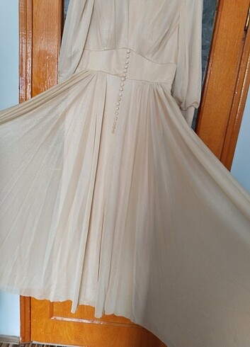 Tesettür abiye elbise - Görsel 3