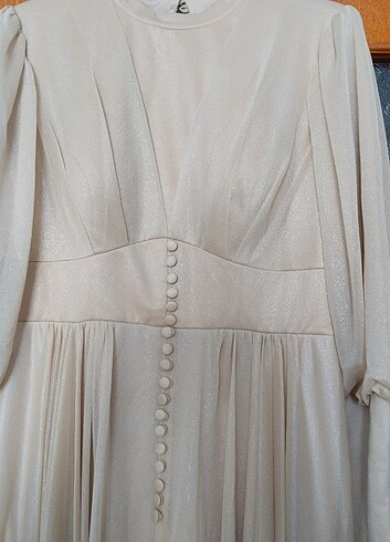 Tesettür abiye elbise - Görsel 4