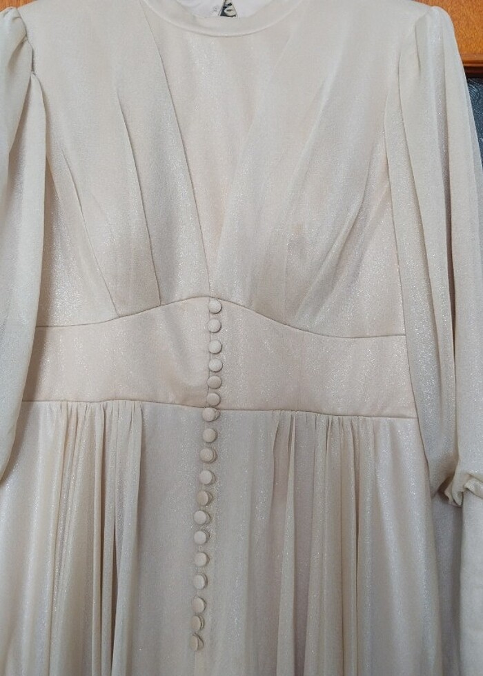 Tesettür abiye elbise - Görsel 4