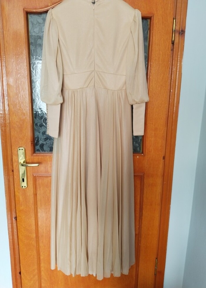 Tesettür abiye elbise - Görsel 5