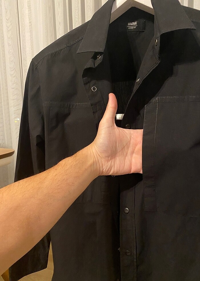 Mavi Premium Gömlek - Görsel 3