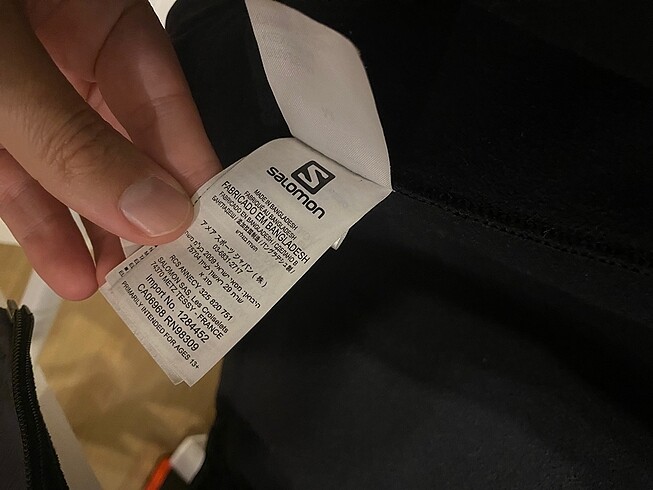 Orjinal Salomon Sporcu Montu - Görsel 10