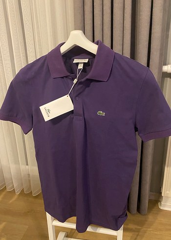 Orjinal Polo Yaka Lacoste Erkek T-shirt - Görsel 2