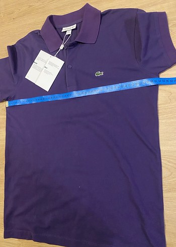 Orjinal Polo Yaka Lacoste Erkek T-shirt - Görsel 5