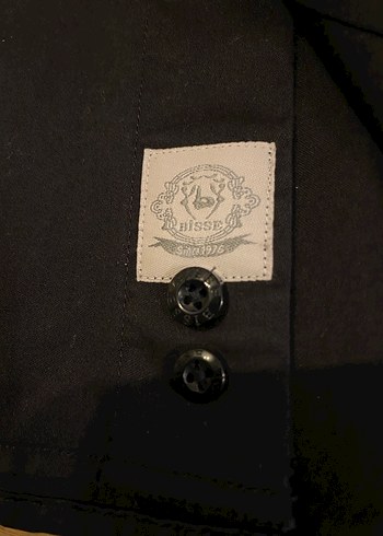 Bisse Siyah Gömlek - Görsel 5