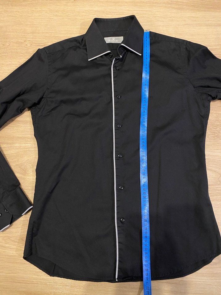 Bisse Siyah Gömlek - Görsel 2
