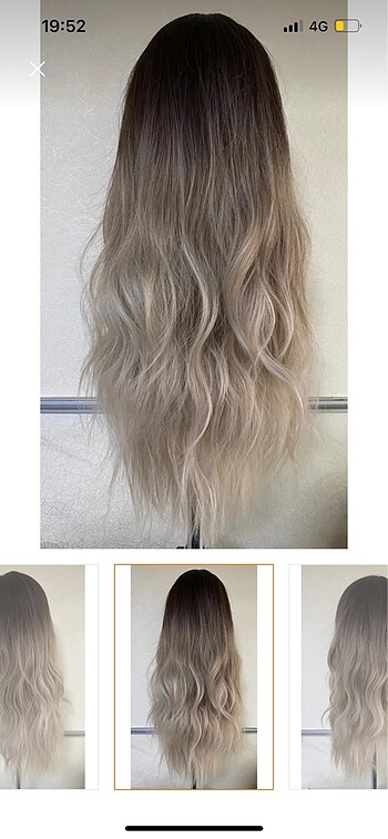 Beden Ombre peruk
