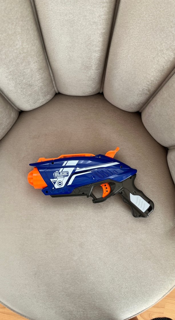 Renkli Mavi Oyuncak Tabanca - Görsel 2