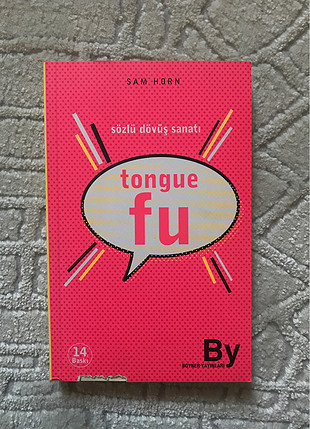Türkçe kitap Sam Horn Tongue Fu sözlü dövüş sanatı