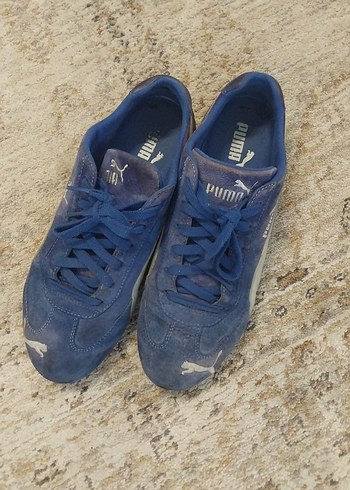 Puma Lacivert Suet Sneaker