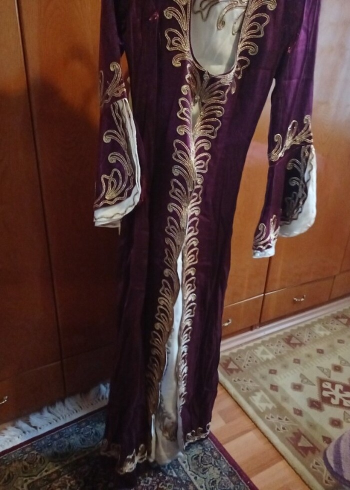 Kına elbisesi ipek bindallı - Görsel 3