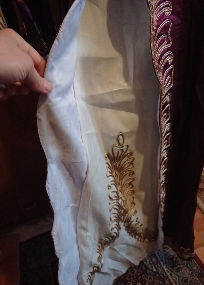 Kına elbisesi ipek bindallı - Görsel 4