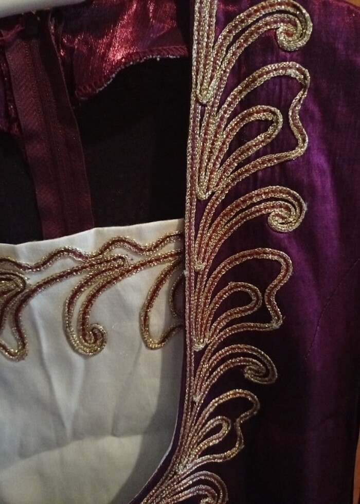 Kına elbisesi ipek bindallı - Görsel 5