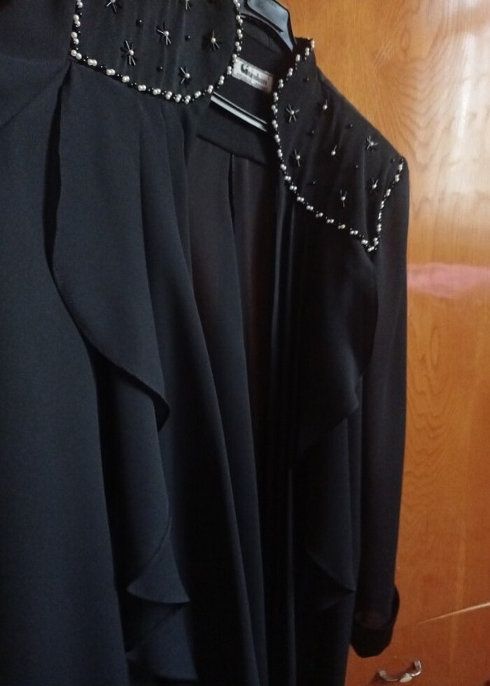 Siyah düğün abiye - Görsel 2