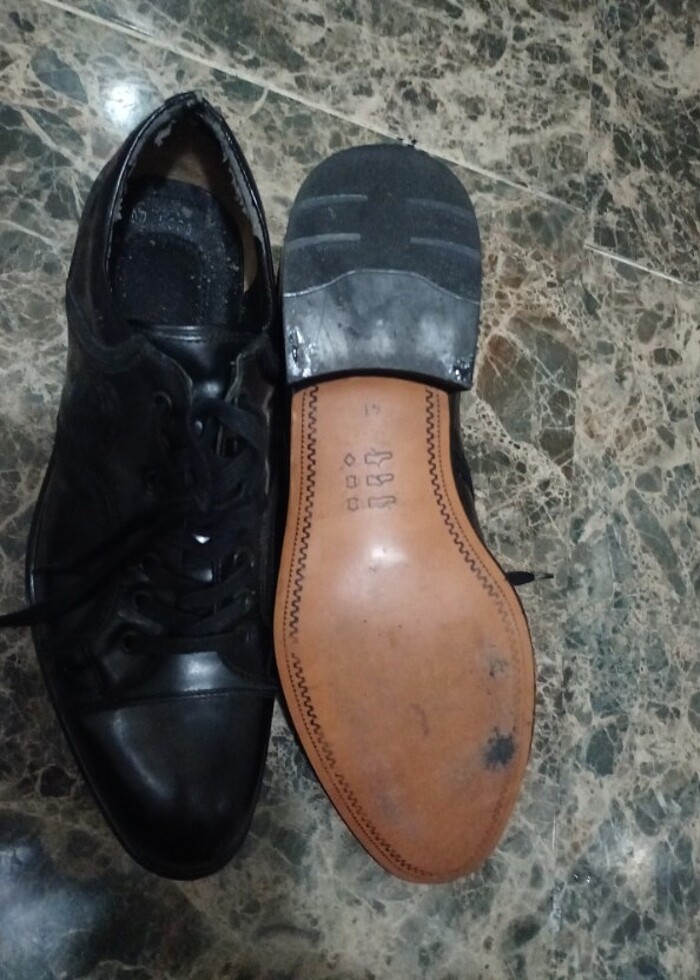 Siyah klass ayakkabı  - Görsel 2