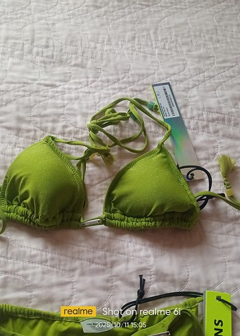 Yeşil Strappy Kadın Bikini Takımı XS - Görsel 2