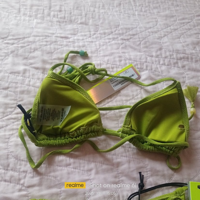 Yeşil Strappy Kadın Bikini Takımı XS - Görsel 3