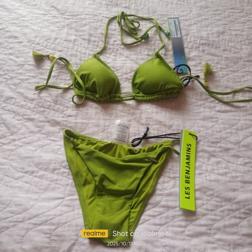 Yeşil Strappy Kadın Bikini Takımı XS - Görsel 5