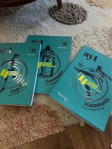  üçlü set testokul 4 turda sınava hazırlan ayt matematik/geometri