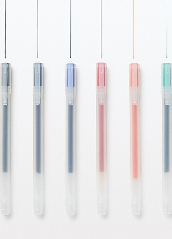 Muji Jel Kalem 6 Renk 0.5m