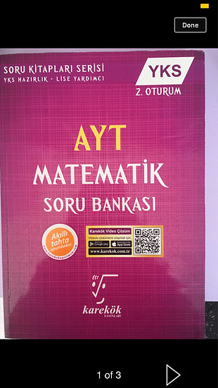Yks ayt karekök
