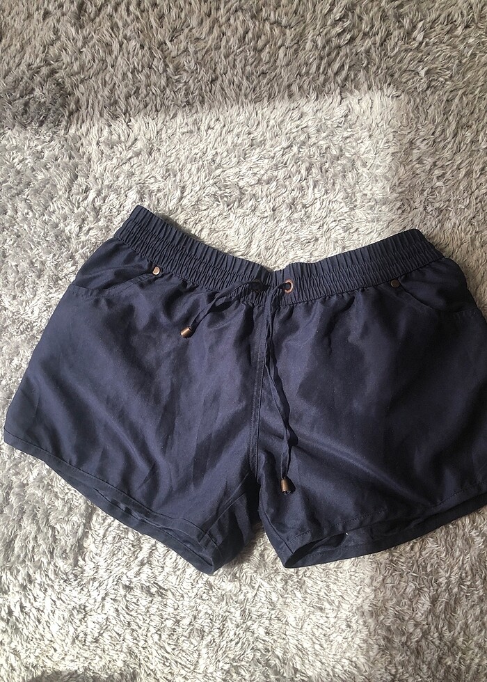 Lacivert şort - Görsel 2