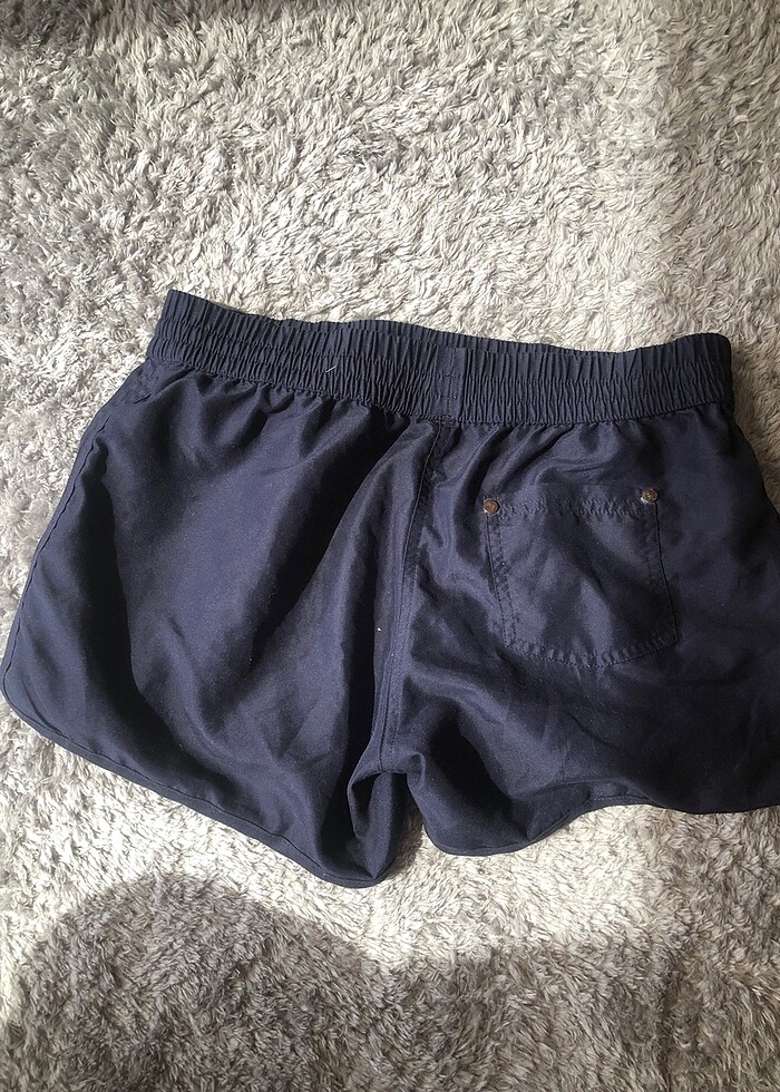 Lacivert şort - Görsel 3