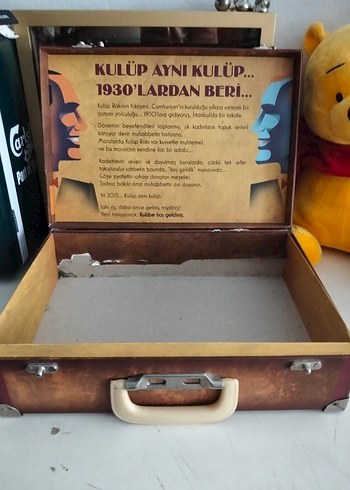 Diğer Kulüp Rakı Vintage Erkek Valiz koleksiyonluk
