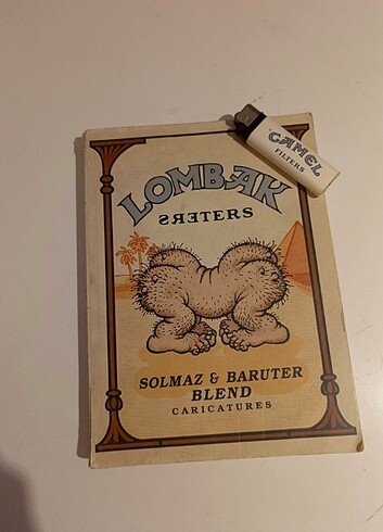 Lombak Çizgi Roman ve Camel Çakmak 2 si(Hepsi) 