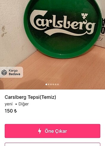 4 adet Promosyon tepsileri