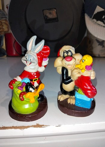 Looney Tunes Aksiyon Figürleri Seti bugs Bunny tweety sılvester