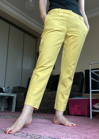 Zara sarı pantolon